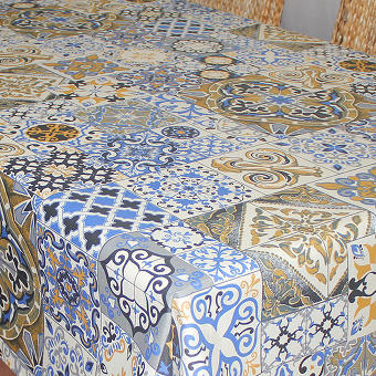 Скатерть Protec Textil ALBA Мозаика 160х250 см