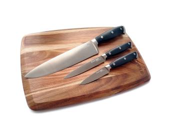 98041-TR Набор ножей TalleR Браунтон, 4 пр.Рукоятки ножей выполнены из пластика. (TALLER)