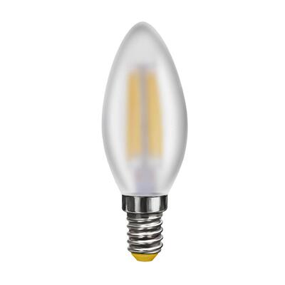 Лампа светодиодная филаментная Voltega E14 4W 2800К матовая VG10-C2E14warm4W-F 6999