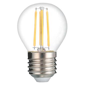 Лампа светодиодная филаментная Thomson E27 11W 6500K шар прозрачная TH-B2340