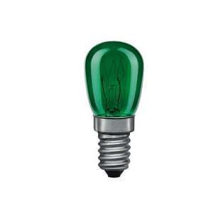 Лампа накаливания Paulmann Е14 15W зеленая 80013