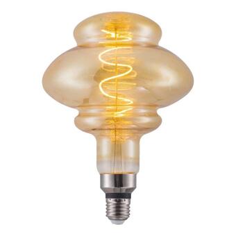 Лампа светодиодная филаментная Hiper E27 6W 2700K янтарная HL-2262