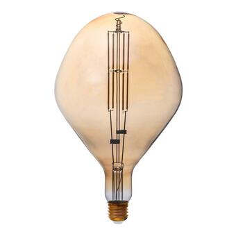 Лампа светодиодная филаментная Hiper E27 8W 2200K янтарная HL-2206