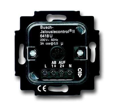 Выключатель жалюзи электронный Busch-Jalousiecontrol ABB BJE 2CKA006410A0376