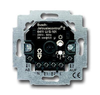 Выключатель жалюзи электронный Busch-Jalousiecontrol ABB BJE 2CKA006410A0380