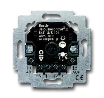 Выключатель жалюзи электронный Busch-Jalousiecontrol ABB BJE 2CKA006410A0380