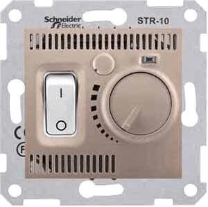 Термостат комнатный Schneider Electric Sedna 10A 230V SDN6000168