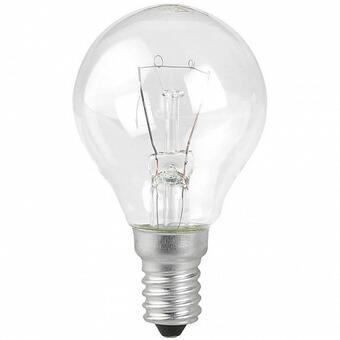 Лампа накаливания ЭРА E14 40W 2700K прозрачная P45-40W-E14/ДШ 230-40 Е 14 (гофра)