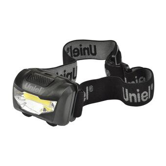 Налобный светодиодный фонарь Uniel от батареек 120 лм S-HL017-C Black UL-00001379 - Фото 1