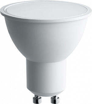 Лампа светодиодная Saffit GU10 7W 2700K матовая SBMR1607 55145