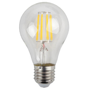 Лампа светодиодная филаментная ЭРА E27 9W 4000K прозрачная A60-9W-840-E27 frost Б0035034