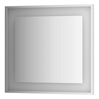 Зеркало в багетной раме со встроенным LED-светильником 22 W (80x75 cm) EVOFORM LEDSIDE BY 2203
