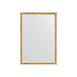 Зеркало в багетной раме - витое золото 28 mm (48х68см) EVOFORM DEFENITE BY 0623