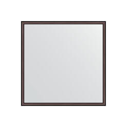 Зеркало в багетной раме - махагон 22 mm (68х68см) EVOFORM DEFENITE BY 0655