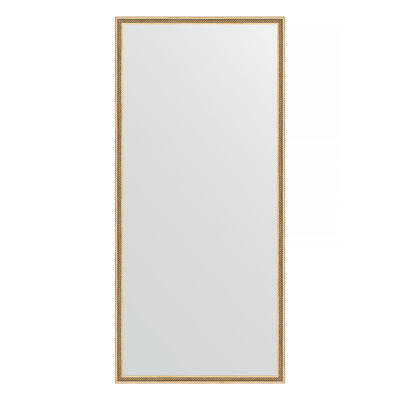 Зеркало в багетной раме - витое золото 28 mm (68х148см) EVOFORM DEFENITE BY 0760