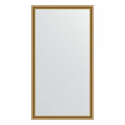 Зеркало в багетной раме - бусы золотые 46 mm (72х132см) EVOFORM DEFENITE BY 1097
