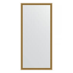 Зеркало в багетной раме - бусы золотые 46 mm (72х152см) EVOFORM DEFENITE BY 1112