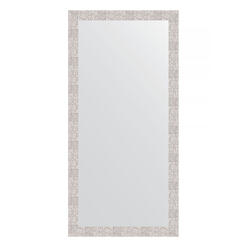 Зеркало в багетной раме - соты алюминий 70 mm (76х156см) EVOFORM DEFENITE BY 3339