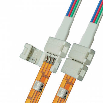 Набор коннекторов для светодиодных лент Uniel UCX-SD4/B20-RGB White 020 06610