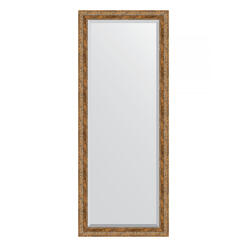 Зеркало напольное с фацетом в багетной раме - виньетка античная бронза 85 mm (80x200см) EVOFORM EXCLUSIVE FLOOR BY 6114