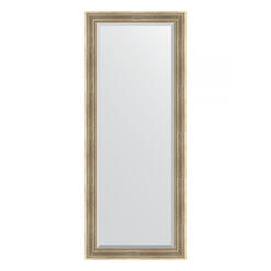 Зеркало напольное с фацетом в багетной раме - серебряный акведук 93 mm (82x202см) EVOFORM EXCLUSIVE FLOOR BY 6121