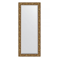 Зеркало напольное с фацетом в багетной раме - византия золото 99 mm (84x203см) EVOFORM EXCLUSIVE FLOOR BY 6124