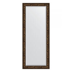 Зеркало напольное с фацетом в багетной раме - византия бронза 99 mm (84x203см) EVOFORM EXCLUSIVE FLOOR BY 6126