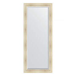 Зеркало напольное с фацетом в багетной раме - травленое серебро 99 mm (84x204см) EVOFORM EXCLUSIVE FLOOR BY 6128
