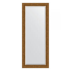 Зеркало напольное с фацетом в багетной раме - травленая бронза 99 mm (84x204см) EVOFORM EXCLUSIVE FLOOR BY 6129