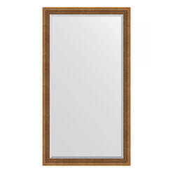 Зеркало напольное с фацетом в багетной раме - бронзовый акведук 93 mm (112x202см) EVOFORM EXCLUSIVE FLOOR BY 6162
