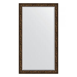 Зеркало напольное с фацетом в багетной раме - византия бронза 99 mm (114x203см) EVOFORM EXCLUSIVE FLOOR BY 6166