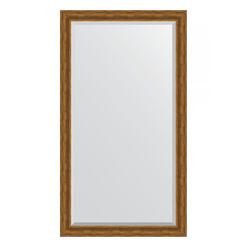 Зеркало напольное с фацетом в багетной раме - травленая бронза 99 mm (114x204см) EVOFORM EXCLUSIVE FLOOR BY 6169