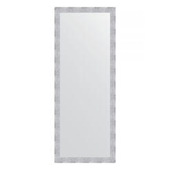 Зеркало напольное в багетной раме - чеканка белая 70 mm (78x197см)EVOFORM DEFINITE FLOOR BY 6183