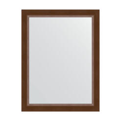 Зеркало в багетной раме - орех 65 mm (66х86см) EVOFORM DEFENITE BY 1014