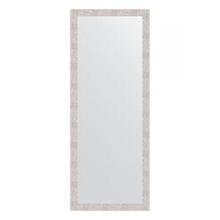 Зеркало напольное в багетной раме - соты алюминий 70 mm (78x197см) EVOFORM DEFINITE FLOOR BY 6005