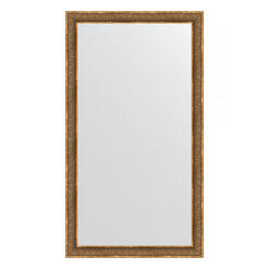 Зеркало напольное в багетной раме - вензель бронзовый 101 mm (114x204см) EVOFORM DEFINITE FLOOR BY 6035