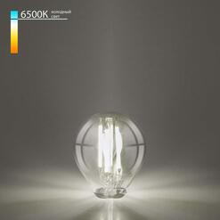 Лампа светодиодная филаментная Elektrostandard E14 6W 6500K прозрачная BLE1439 4690389175213