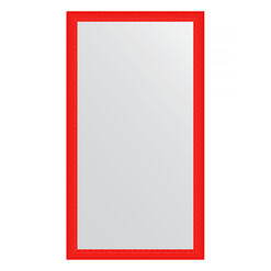 Зеркало напольное в багетной раме - красная волна 112x201cm Definite floor BY 6038