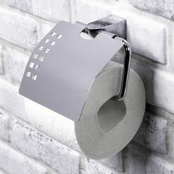 Держатель туалетной бумаги с крышкой Wasserkraft Kammel K-8325