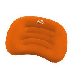 Подушка надувная под голову дорожная Tramp TRA-160 оранжевый/серый