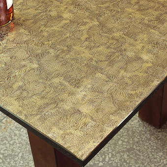 Покрытие для стола Dasch "Table Mat" Metallic Велюр золото 80 см TD 272-M003