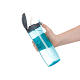 Бутылка для воды с трубочкой Sistema "Hydrate" Тритан 800 мл 630 - Фото 9
